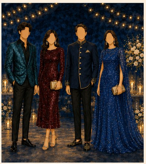 Royal Reverie outfits